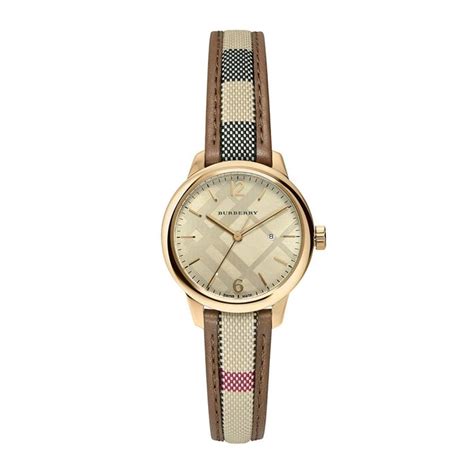 burberry pearl watch|Burberry watch for women.